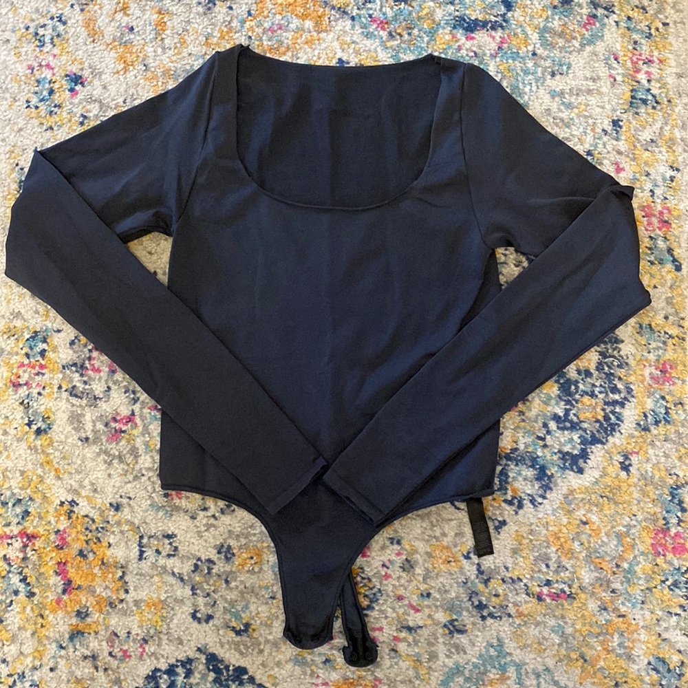 SKIMS scoop neck bodysuit